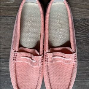 Rothy's Coral Slip-On Loafers